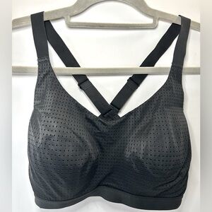 Victoria Sport Lightweight Black Sports Bra w/ Adjustable Straps Size 34D
